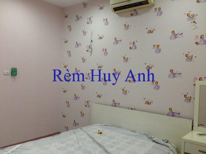 cach dan giay dan tuong dep